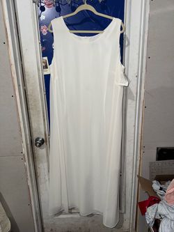 White Sleeveless Maxi Dress with Tags