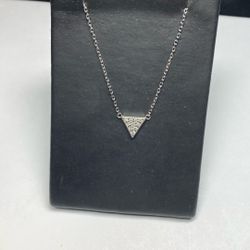 White Gold Diamond Necklace