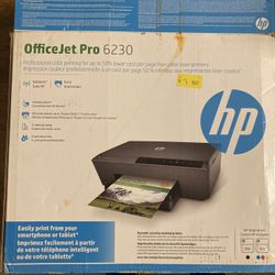 Brand New Office Jet Pro 6230 Printer In the Box 
