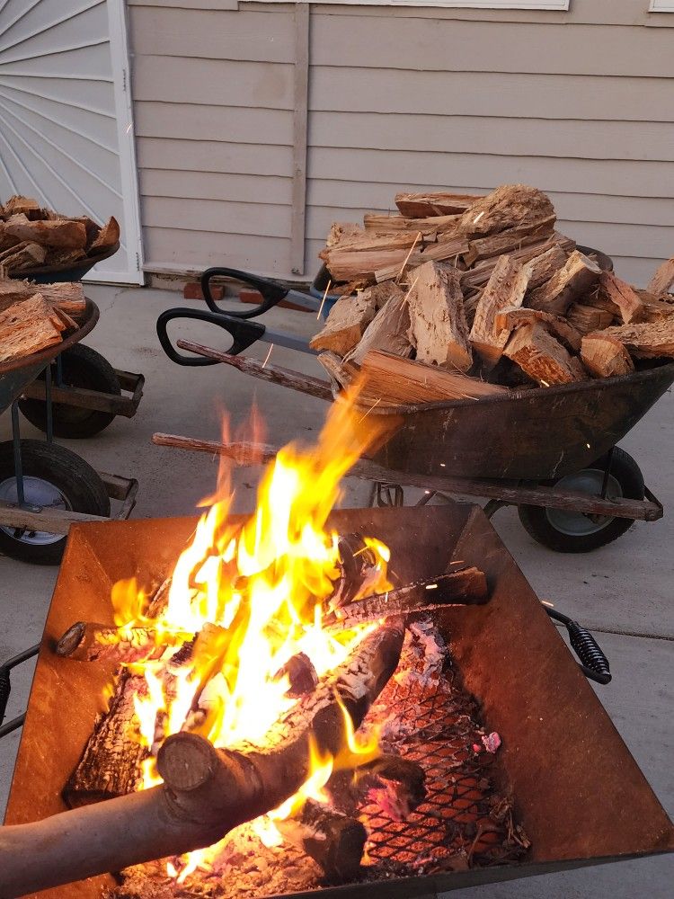 Firewood For Sell By The Wheelbarrow