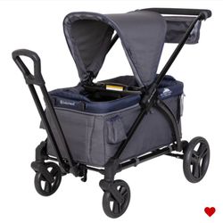 Baby Trend Expedition 2-in-1 Stroller Wagon - Navy Blue