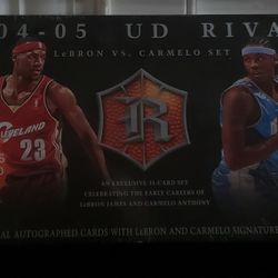 2004-2005 Upper Deck UD Rivals Lebron James VS Carmelo Anthony Box Set Brand New Factory Sealed Authentic 