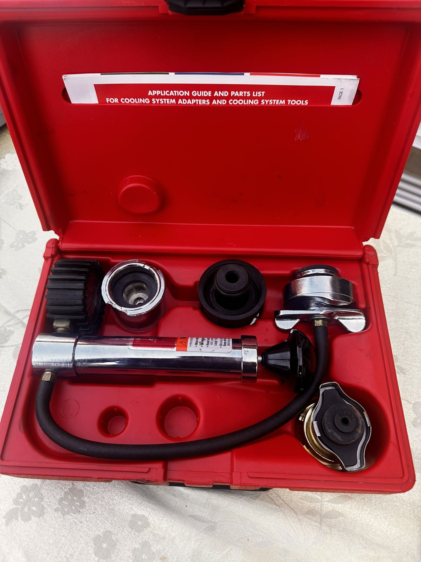 Snap On Cooling System Tester