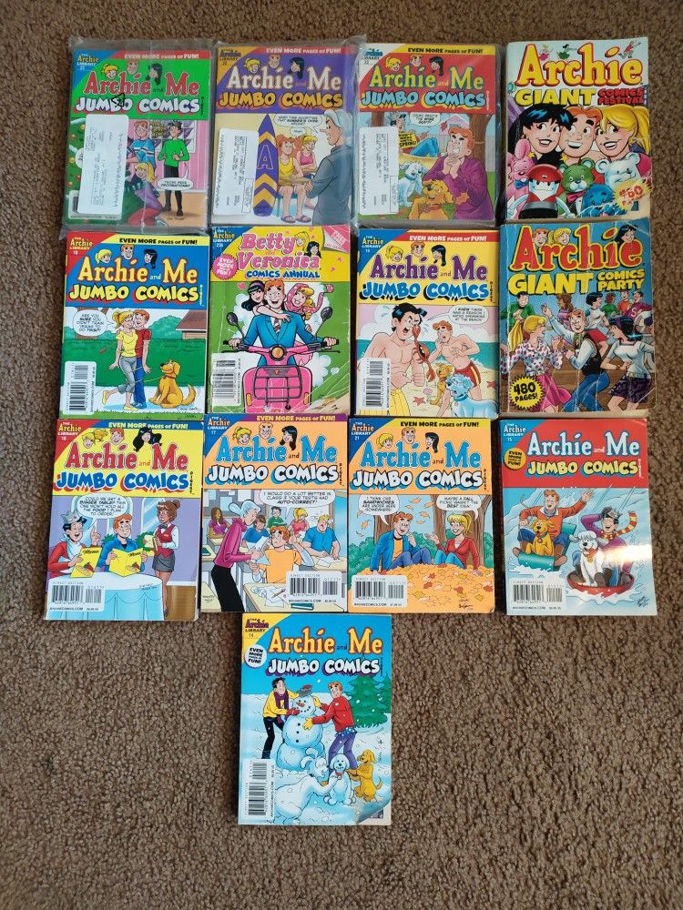 Archie And Me Jumbo Comics. 