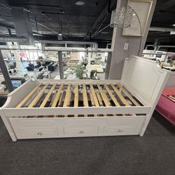 Twin Trundle Bed Frame 