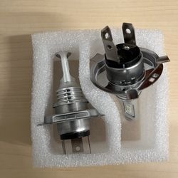 Brand New H4 12000K Ice Blue LED Headlight Bulbs