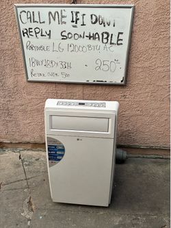 Portable air conditioner LG 12000 BTU