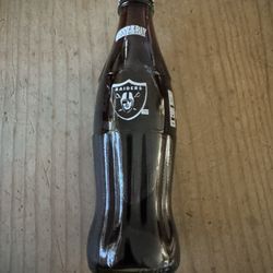 Raider Coca-cola Collectors Bottle