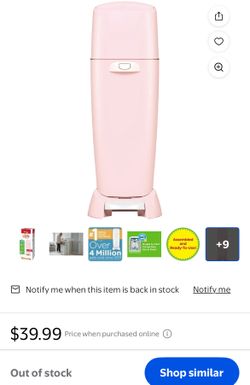 Pink Diaper Genie