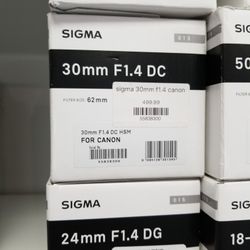 Sigma 30mm F1.4