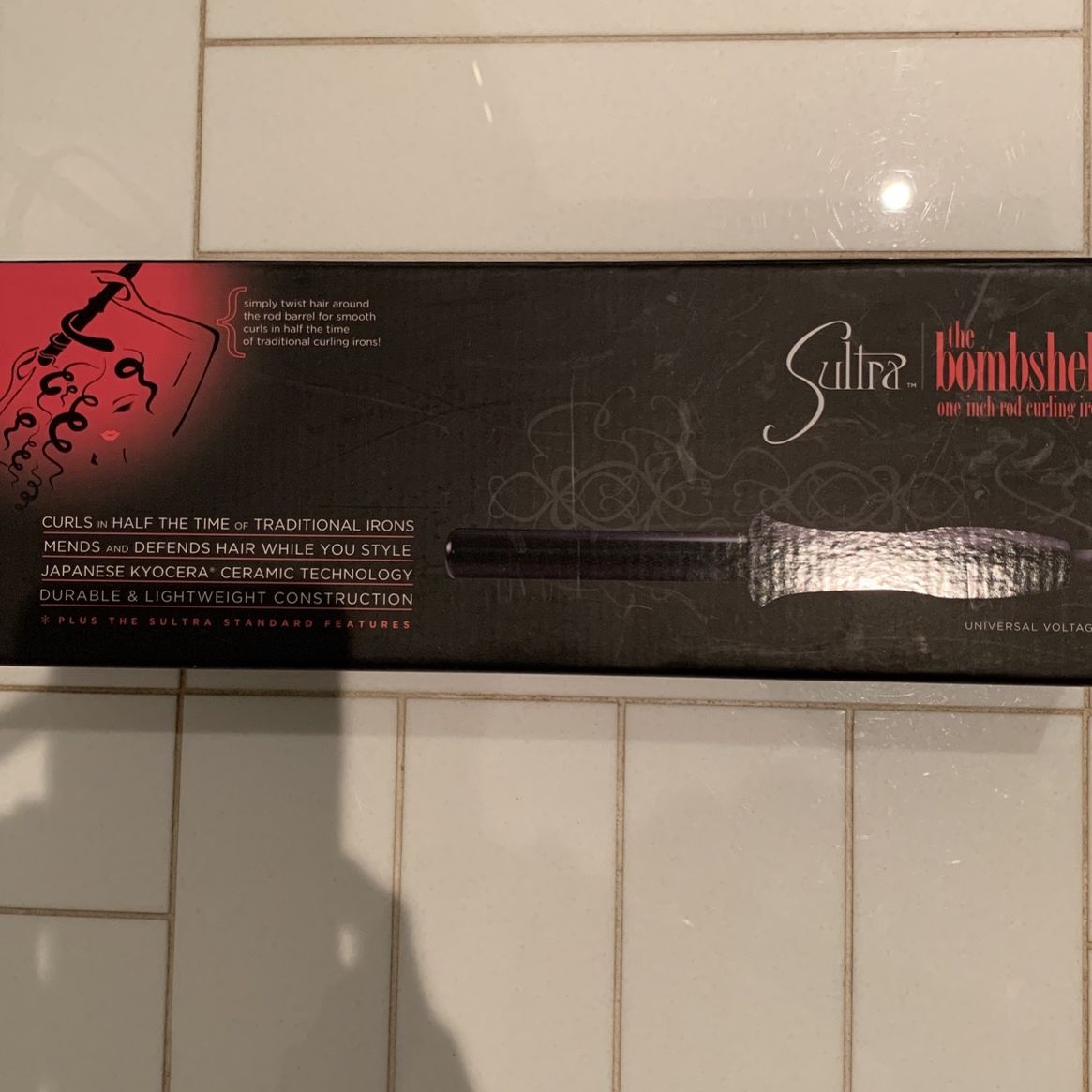 Sultra the Bombshell 1 Inch Rod Curling Iron