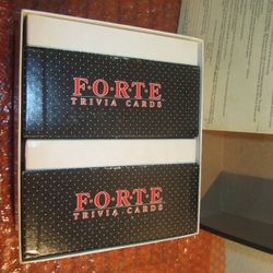 FORTE TRIVIA CARDS
