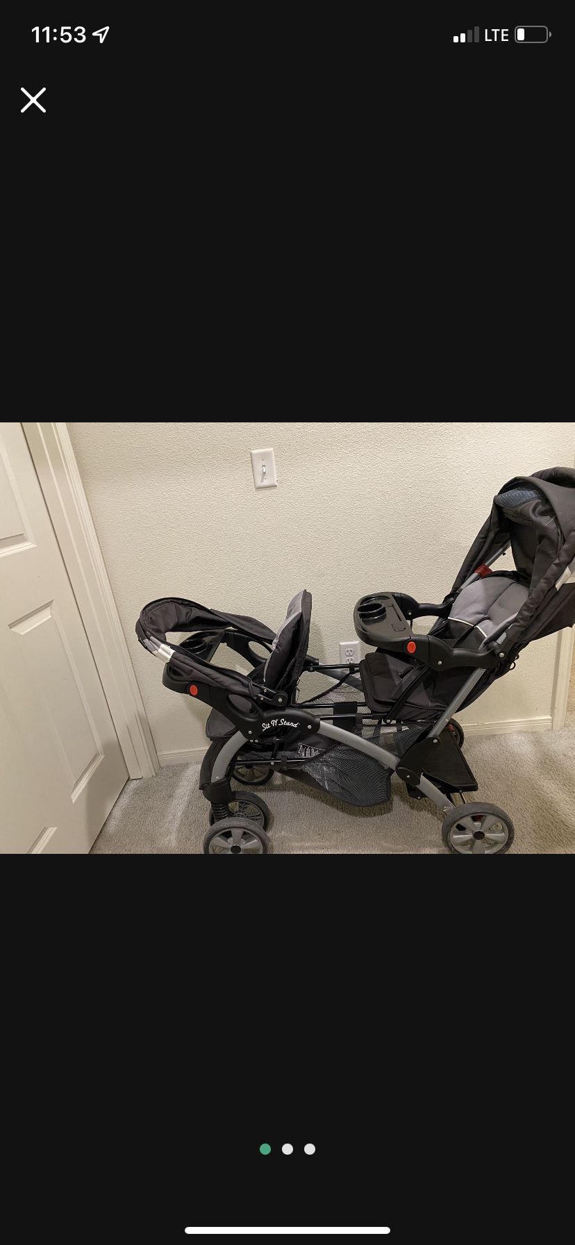 Babytrend Sit N Stand Double Stroller 