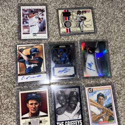 Auto/Jersey Patch Baseball Lot