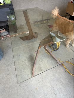FREE glass table