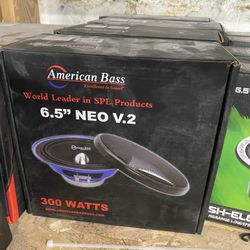 American Bass 6.5 New