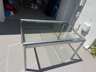 Glass table