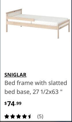 Kid Bed Frame & Mattress