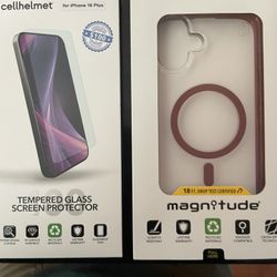 iPhone Case 16 Plus With Glass Protector