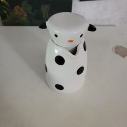 Cow Pitcher With Cup