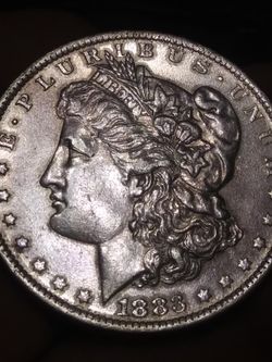 Awesome Frosted 1883o silver Morgan dollar gem
