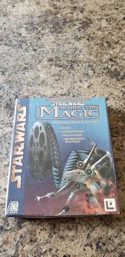 FACTORY SEALED! Star Wars: Behind the Magic (PC, CD-ROM, 1998) Video Games