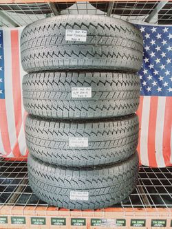 ✅ 4 Used Tires P275/60R20 BRIDGESTONE DUELER RHS ALL SEASON 275 60 20