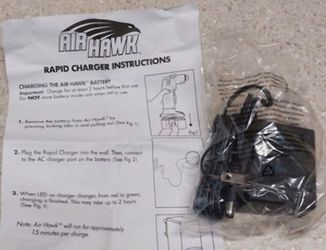 Air Hawk Rapid Charger with Instructions