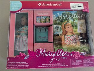 American girl doll and book
