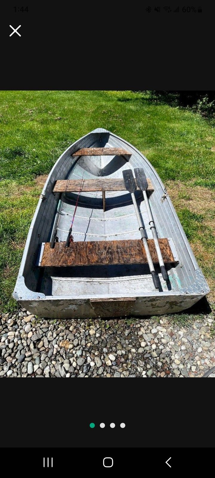 12 Ft Aluminum Fishing Boat 