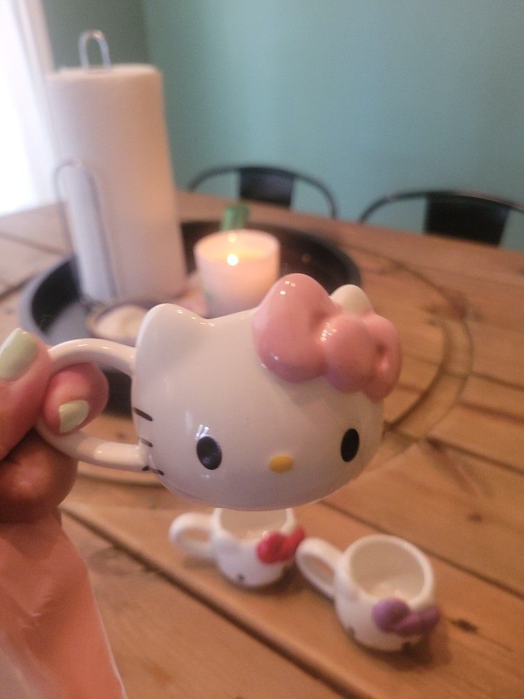Hello Kitty Tea Cups