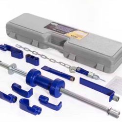 13 lbs. Carbon Steel Heavy-Duty Dent Puller Repair Kit with Slide Hammer Tool (18-Piece)