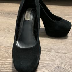 Black Steve Madden Platform Heels