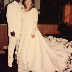 Wedding dress size 16