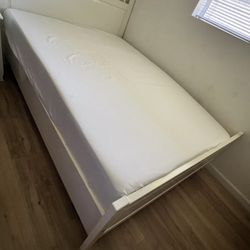 Full size bed in perfect condition .  IKEA