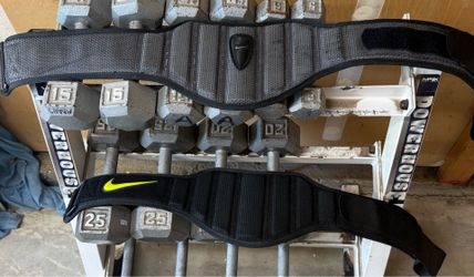 Nike weight lifting belts