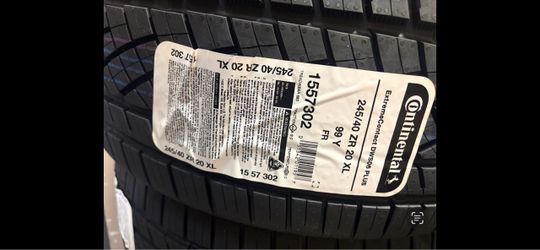 Continental tires 245/40ZR20 XL
