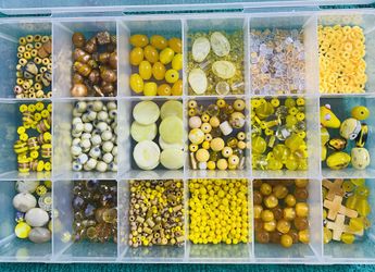 Yellow Tone Beads