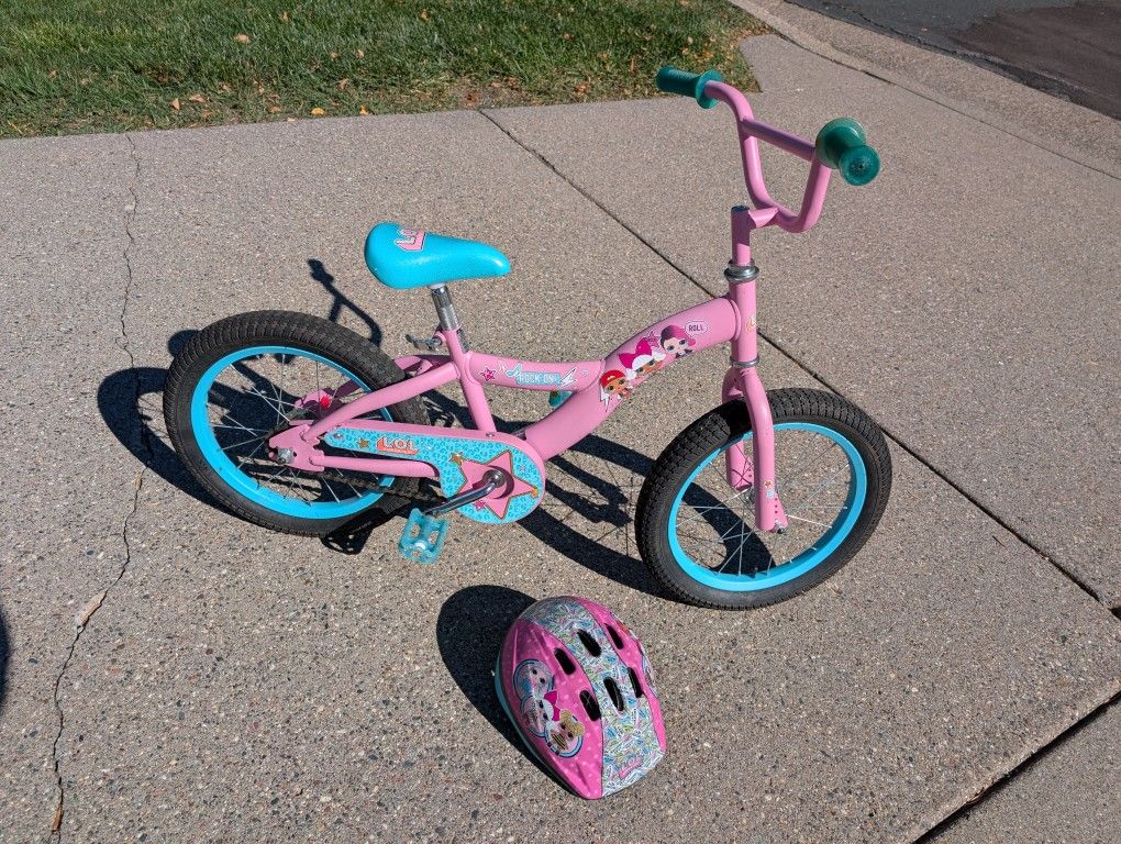LOL Surprise 16-inch Girls Bike