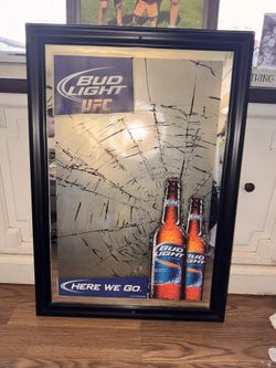 UFC Bud Light Mirror