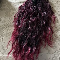 Claw Clip  Ponytail 18”