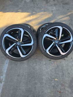 19inch Honda Accord OEM Replacement Rims and Tires