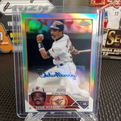 2023 TOPPS CHROME BASEBALL AUTO-CARD