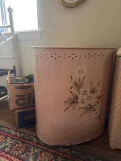 Vintage laundry basket