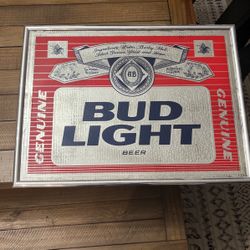 Vintage  Bud light Frame 