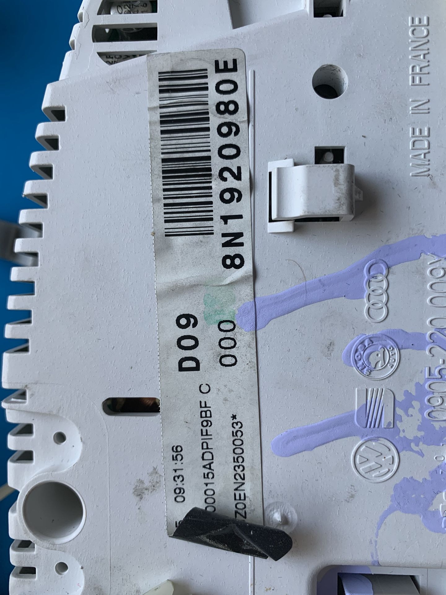 2001 2006 Audi TT MK1 Instrument Cluster Speedo Gauges 8N1 920 980 E