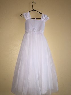 Bestido de primera comunion size 9,10