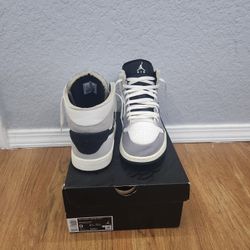 Air Jordan 1 Mid Se Craft Cement Grey