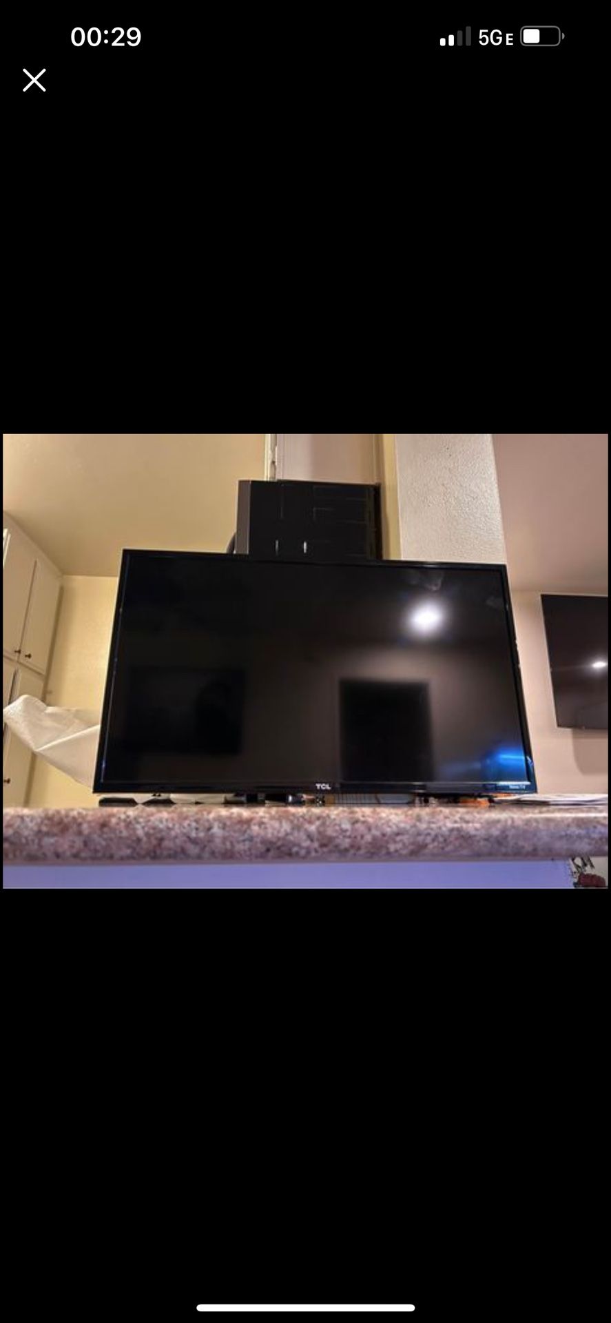 TCL Roku 29in TV