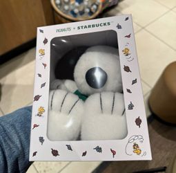 Snoopy x Starbucks Plush